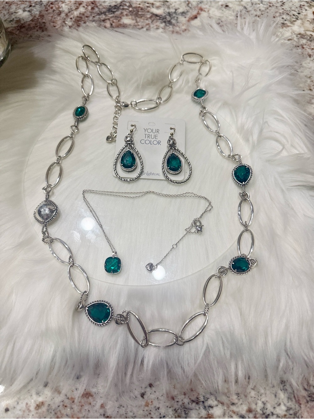 💚 Brighton Your True Colors Set 2 Necklaces and Earrings